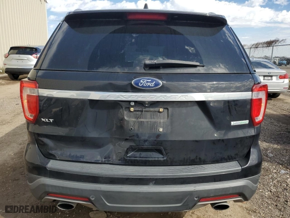 2019 Ford Explorer XLT with VIN 1FM5K7DHXKGA15152, listed as a Copart auction lot 41764385 with 228,666 mi miles and Clean Title. Bid and sale history available at carsss.com. Image 6.