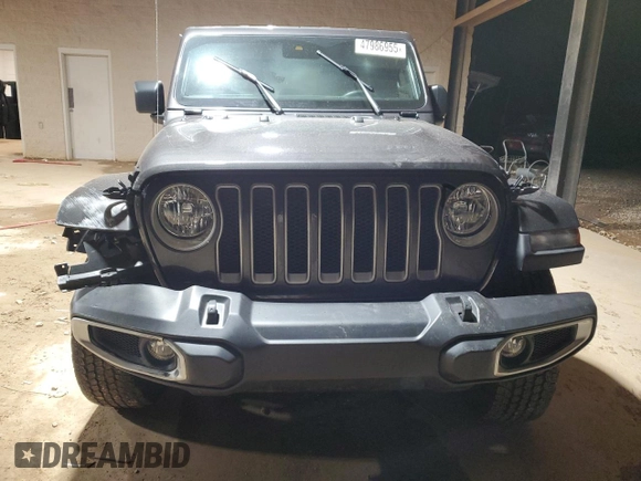 2022 Jeep Wrangler Unlimited Sahara with VIN 1C4HJXEG1NW109232, listed as a Copart auction lot 47986955 with 38,248 mi miles and Salvage title. Bid and sale history available at DreamBid. Image 5.