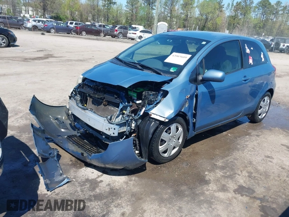 2010 Toyota Yaris with VIN JTDJT4K36A5285298, listed as a IAAI auction lot 42003609 with 158,418 mi miles. Bid and sale history available at carsss.com. Image 17.
