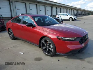 2024 Honda Accord Sport with VIN 1HGCY2F51RA095231, listed as a Copart auction lot 56355705 with 12,203 mi miles and Salvage title. Bid and sale history available at DreamBid. Image 4.