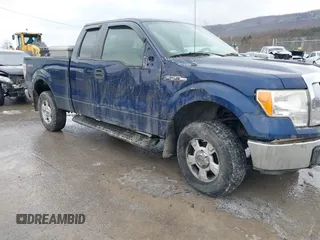 2009 Ford F-150 STX with VIN 1FTRX14809KC93165, listed as a IAAI auction lot 41563841 with 156,690 mi miles. Bid and sale history available at carsss.com. Image 6.