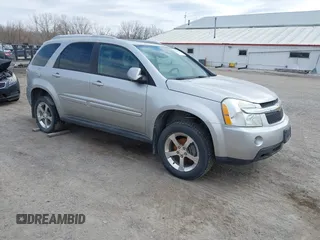 2007 Chevrolet Equinox LT with VIN 2CNDL73FX76229090, listed as a IAAI auction lot 41908024 with 216,461 mi miles. Bid and sale history available at carsss.com. Image 1.