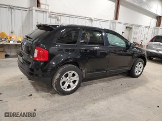 2014 Ford Edge SEL with VIN 2FMDK4JC0EBA62902, listed as a Copart auction lot 53751895 with 201,440 mi miles and Clean Title. Bid and sale history available at carsss.com. Image 3.