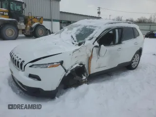 2016 Jeep Cherokee Limited z VIN 1C4PJMDB7GW300267, wystawiony jako Copart lot #44297205 z przebiegiem 133 280 mil mil oraz Szkoda całkowita • Salvage title. Historia ofert i sprzedaży dostępna na DreamBid. Obrazek 1.