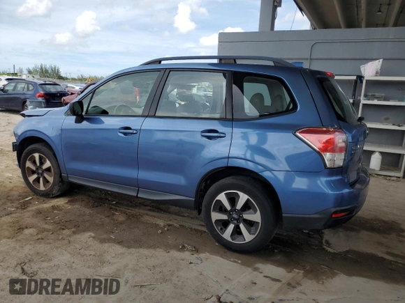 2017 Subaru Forester with VIN JF2SJABC2HH581258, listed as a Copart auction lot 60853875 with 62,787 mi miles and Salvage title. Bid and sale history available at DreamBid. Image 2.