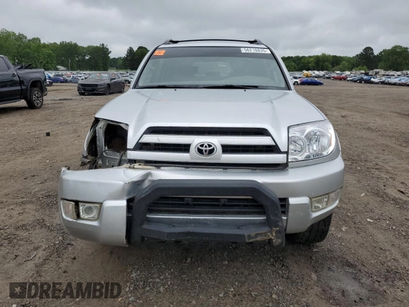 2004 Toyota 4Runner SR5 with VIN JTEBU14R440049098, listed as a Copart auction lot 56210835 with 237,867 mi miles and Clean title. Bid and sale history available at DreamBid. Image 5.