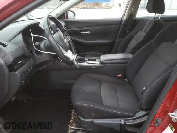 2021 Nissan Sentra SV with VIN 3N1AB8CVXMY284899, listed as a Copart auction lot 50820435 with 77,070 mi miles and Salvage Title. Bid and sale history available at carsss.com. Image 7.