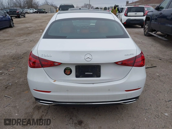 2023 Mercedes-Benz C 300 with VIN W1KAF4HB3PR100301, listed as a IAAI auction lot 41081446 with 24,944 mi miles and . Bid and sale history available at DreamBid. Image 17.