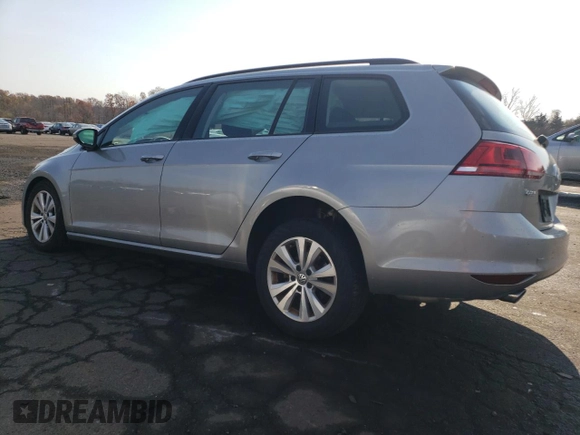 2017 Volkswagen Golf SportWagen S with VIN 3VW017AU0HM541062, listed as a Copart auction lot 77948014 with 48,929 mi miles and Salvage Title. Bid and sale history available at carsss.com. Image 2.