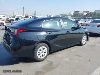 2019 Toyota Prius L Eco with VIN JTDKARFU3K3069075, listed as a IAAI auction lot 41622447 with 39,113 mi miles. Bid and sale history available at carsss.com. Image 4.