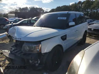 2013 Land Rover Range Rover Sport HSE with VIN SALSF2D45DA800771, listed as a Copart auction lot 83470414 with 127,024 mi miles and Salvage Title. Bid and sale history available at carsss.com. Image 1.