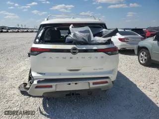 2024 Nissan Pathfinder SL with VIN 5N1DR3CD3RC285341, listed as a Copart auction lot 73764184 with 0 mi miles and Salvage Title. Bid and sale history available at carsss.com. Image 6.