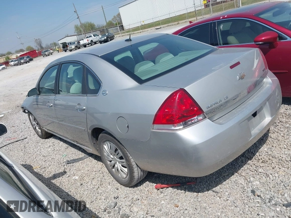 2008 Chevrolet Impala LS with VIN 2G1WB58K681350359, listed as a IAAI auction lot 41913406 with 79,487 mi miles and . Bid and sale history available at DreamBid. Image 3.