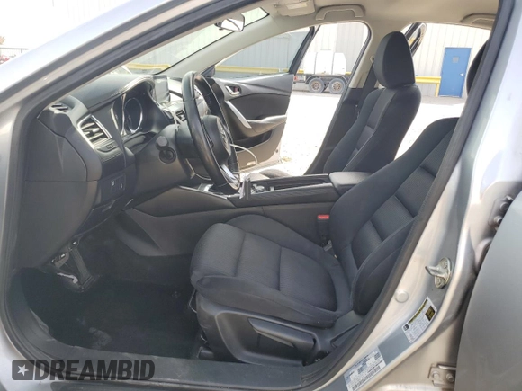 2017 Mazda 6 Sport with VIN JM1GL1U52H1155494, listed as a Copart auction lot 51305255 with 106,280 mi miles and Salvage Title. Bid and sale history available at carsss.com. Image 7.