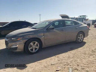 2024 Chevrolet Malibu LS with VIN 1G1ZB5ST0RF146021, listed as a Copart auction lot 45304245 with 8,382 mi miles and Salvage Title. Bid and sale history available at DreamBid. Image 1.