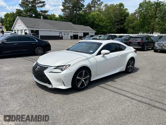 2017 Lexus RC 200t z VIN JTHHA5BC9H5005375, wystawiony jako Copart lot #62260355 z przebiegiem 131 762 mil mil oraz Czysty tytuł • Clean title. Historia ofert i sprzedaży dostępna na DreamBid. Obrazek 1.