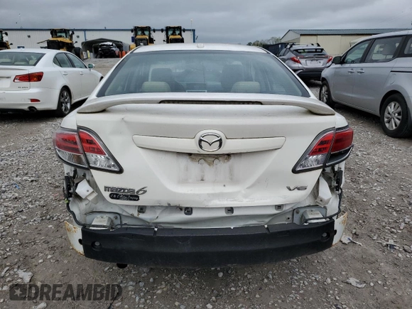 2010 Mazda 6 S Grand Touring with VIN 1YVHZ8CB2A5M40885, listed as a Copart auction lot 51893515 with 288,945 mi miles and Clean Title. Bid and sale history available at DreamBid. Image 6.