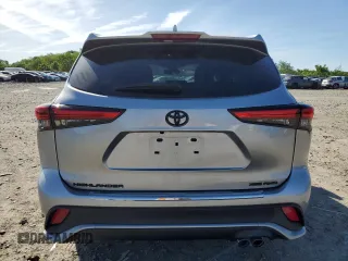 2022 Toyota Highlander XSE with VIN 5TDLZRBHXNS244110, listed as a Copart auction lot 57018755 with 55,633 mi miles and Salvage title. Bid and sale history available at DreamBid. Image 6.