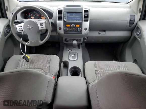 2021 Nissan Frontier SV with VIN 1N6ED0EB2MN715226, listed as a Copart auction lot 76063594 with 33,375 mi miles and Salvage title. Bid and sale history available at DreamBid. Image 8.