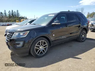 2017 Ford Explorer Sport z VIN 1FM5K8GT7HGA48981, wystawiony jako Copart lot #51321685 z przebiegiem 115 396 mil mil oraz Szkoda całkowita • Salvage title. Historia ofert i sprzedaży dostępna na DreamBid. Obrazek 1.