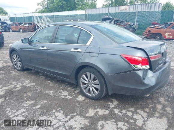 2011 Honda Accord EX-L with VIN 1HGCP3F89BA027445, listed as a IAAI auction lot 42382815 with 136,848 mi miles and . Bid and sale history available at DreamBid. Image 3.
