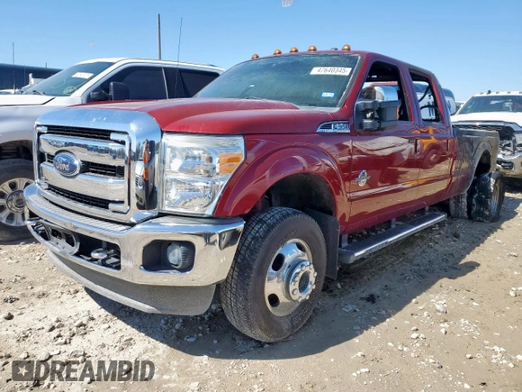 2013 Ford F-350 XL with VIN 1FT8W3DT8DEB28101, listed as a Copart auction lot 47640345 with Not provided miles and Non repairable. Bid and sale history available at DreamBid. Image 1.