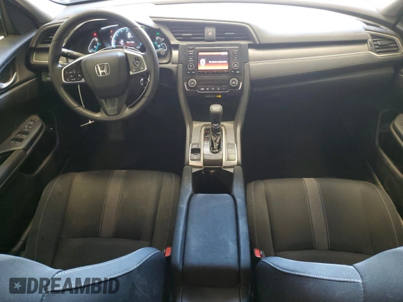 2019 Honda Civic LX with VIN 19XFC2F68KE011783, listed as a Copart auction lot 55649875 with 77,266 mi miles and Clean Title. Bid and sale history available at DreamBid. Image 8.