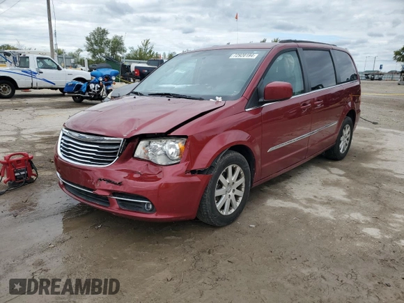 2016 Chrysler Town & Country Touring with VIN 2C4RC1BG6GR254147, listed as a Copart auction lot 72920194 with 158,845 mi miles and Salvage Title. Bid and sale history available at DreamBid. Image 1.