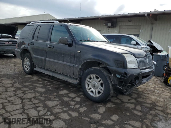 2004 Mercury Mountaineer Convenience z VIN 4M2DU86W94ZJ38048, wystawiony jako Copart lot #46591565 z przebiegiem 130 490 mil mil oraz Tytuł czysty. Historia ofert i sprzedaży dostępna na DreamBid. Obrazek 4.