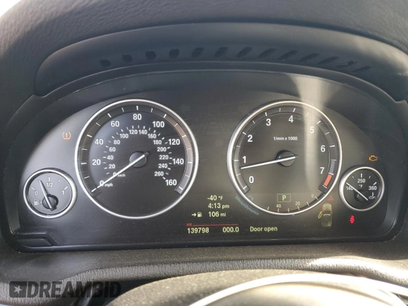 2015 BMW X3 xDrive28i with VIN 5UXWX9C50F0D46867, listed as a Copart auction lot 54896695 with 139,798 mi miles and Salvage Title. Bid and sale history available at DreamBid. Image 9.