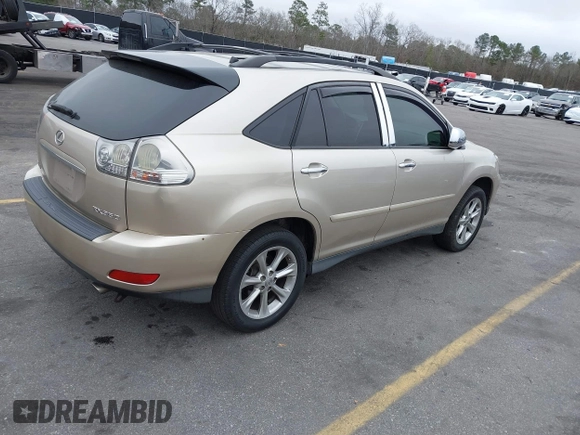 2008 Lexus RX 350 with VIN 2T2GK31U38C035396, listed as a IAAI auction lot 41545903 with 250,112 mi miles and . Bid and sale history available at DreamBid. Image 4.