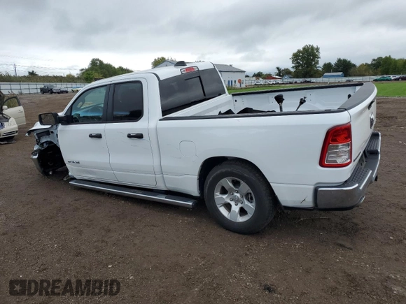 2023 Ram 1500 Big Horn with VIN 1C6SRFBT3PN533506, listed as a Copart auction lot 73648714 with 14,069 mi miles and Salvage Title. Bid and sale history available at carsss.com. Image 2.