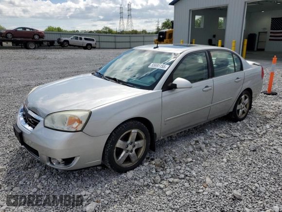 2006 Chevrolet Malibu LTZ with VIN 1G1ZU53836F184570, listed as a Copart auction lot 55695155 with 110,858 mi miles and Salvage Title. Bid and sale history available at DreamBid. Image 1.