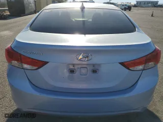 2011 Hyundai Elantra Ltd with VIN KMHDH4AE9BU116509, listed as a Copart auction lot 41697755 with 154,145 mi miles and Salvage Title. Bid and sale history available at carsss.com. Image 6.