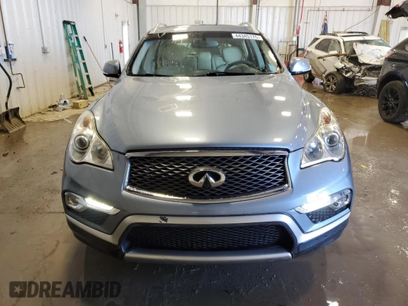 2017 Infiniti QX50 z VIN JN1BJ0RP7HM388499, wystawiony jako Copart lot #44345175 z przebiegiem 105 772 mil mil oraz Szkoda całkowita • Salvage title. Historia ofert i sprzedaży dostępna na DreamBid. Obrazek 5.
