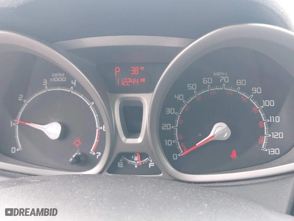 2011 Ford Fiesta SE with VIN 3FADP4EJ5BM130075, listed as a IAAI auction lot 42017406 with 112,244 mi miles. Bid and sale history available at carsss.com. Image 7.