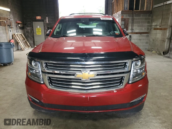 2015 Chevrolet Tahoe LTZ z VIN 1GNSKCKC4FR277564, wystawiony jako Copart lot #60589335 z przebiegiem Nie podano mil oraz Szkoda całkowita • Salvage title. Historia ofert i sprzedaży dostępna na DreamBid. Obrazek 5.