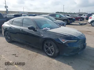 2024 Acura Integra w/A-Spec Package with VIN 19UDE4H37RA024314, listed as a IAAI auction lot 42177261 with 12,872 mi miles and . Bid and sale history available at DreamBid. Image 1.
