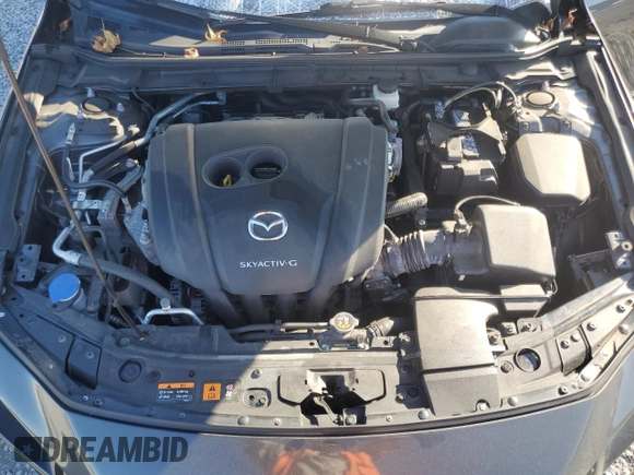 2019 Mazda 3 with VIN JM1BPBJM0K1134358, listed as a Copart auction lot 72412974 with 53,707 mi miles and Salvage title. Bid and sale history available at DreamBid. Image 13.