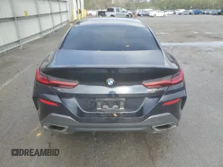 2021 BMW 8 Series M850i with VIN WBAGV8C01MCF46837, listed as a Copart auction lot 84396514 with 45,688 mi miles and Salvage Title. Bid and sale history available at DreamBid. Image 6.
