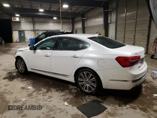 2014 Kia Cadenza Premium with VIN KNALN4D7XE5165767, listed as a Copart auction lot 81520014 with 102,229 mi miles and Salvage Title. Bid and sale history available at carsss.com. Image 2.
