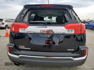 2016 GMC Terrain SLE with VIN 2GKFLTEK9G6353744, listed as a Copart auction lot 48986995 with 49,778 mi miles and Salvage Title. Bid and sale history available at carsss.com. Image 6.