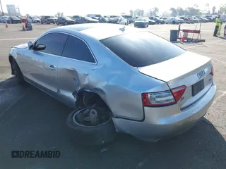 2012 Audi A5 2.0T Premium with VIN WAUCFAFR4CA000909, listed as a IAAI auction lot 41343669 with 193,211 mi miles. Bid and sale history available at carsss.com. Image 3.