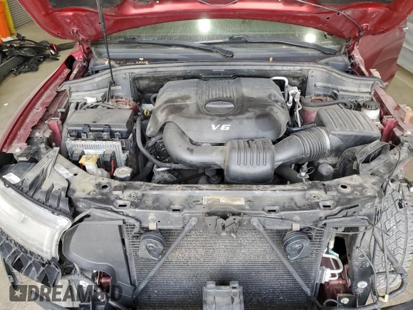 2014 Dodge Durango SXT with VIN 1C4RDJAG7EC586540, listed as a Copart auction lot 58769985 with 354,681 mi miles and Salvage title. Bid and sale history available at DreamBid. Image 12.