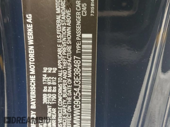 2018 MINI Convertible Cooper S с VIN WMWWG9C54J3E38487, выставлен на аукционе Copart как лот 74836504 с пробегом Не указан миль и Списание • Salvage title. История ставок и продаж доступна на DreamBid. Изображение 14.