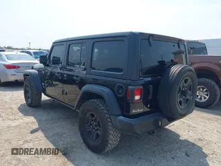 2018 Jeep Wrangler Unlimited Sport S z VIN 1C4HJXDG4JW191470, wystawiony jako IAAI lot #42295447 z przebiegiem 129 024 mil mil oraz . Historia ofert i sprzedaży dostępna na DreamBid. Obrazek 3.