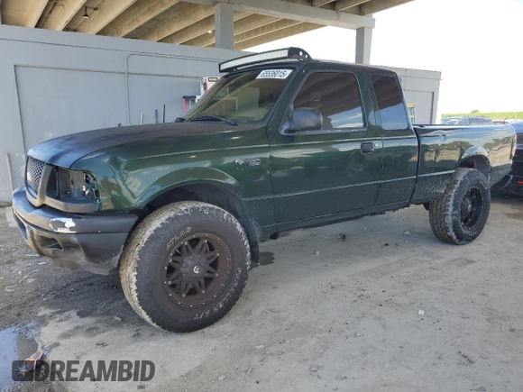 2001 Ford Ranger XLT Appearance with VIN 1FTYR14E91TA36824, listed as a Copart auction lot 65536015 with 126,362 mi miles and Non repairable. Bid and sale history available at DreamBid. Image 1.