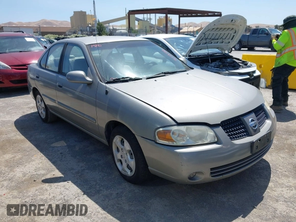 2004 Nissan Sentra S z VIN 3N1CB51D74L825521, wystawiony jako IAAI lot #42403530 z przebiegiem 196 672 mil mil oraz . Historia ofert i sprzedaży dostępna na DreamBid. Obrazek 1.