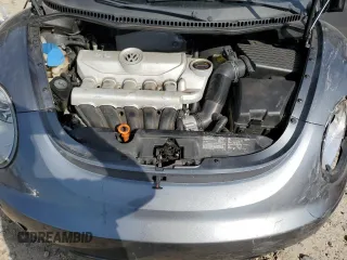 2007 Volkswagen Beetle with VIN 3VWPW31CX7M504745, listed as a Copart auction lot 48799535 with 128,267 mi miles and Salvage Title. Bid and sale history available at DreamBid. Image 11.