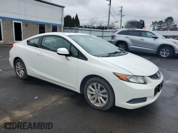 2012 Honda Civic Cpe EX-L with VIN 2HGFG3B06CH541589, listed as a Copart auction lot 52282275 with 137,635 mi miles and Salvage Title. Bid and sale history available at carsss.com. Image 4.